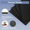 Deli Magnetic Blackboard Dry Erase Board, 36" x 24" Wall Mounted Black Board with Aluminium Frame for School and Home